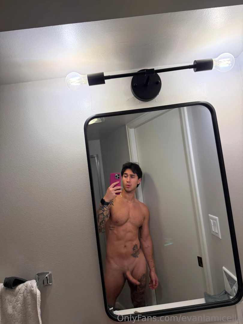 All clean after getting dirty for you earlier 