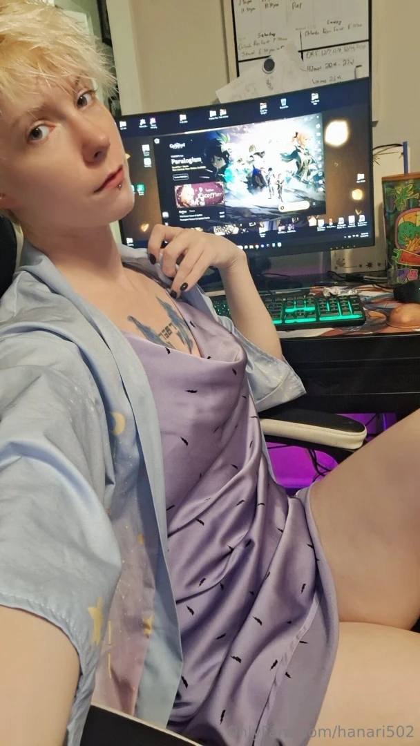 No set this week too busy playing genshin in my nightgown should i 