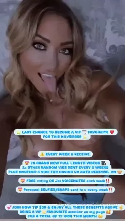 Last chance to become a vip favourite for this november 