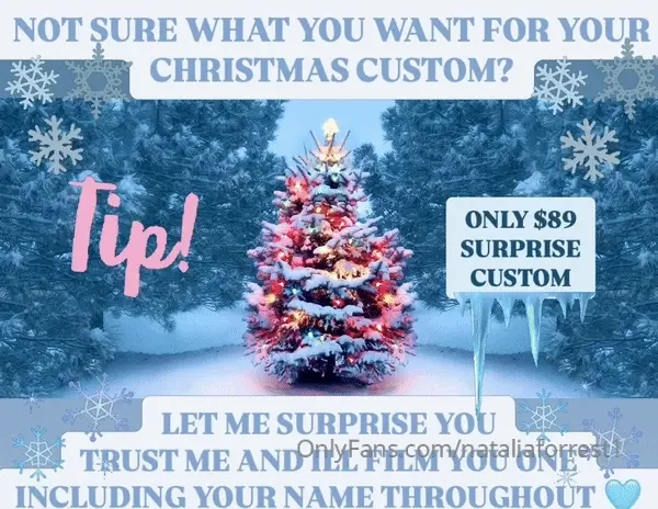 Get your surprise christmas day custom let me surprise you trust me 