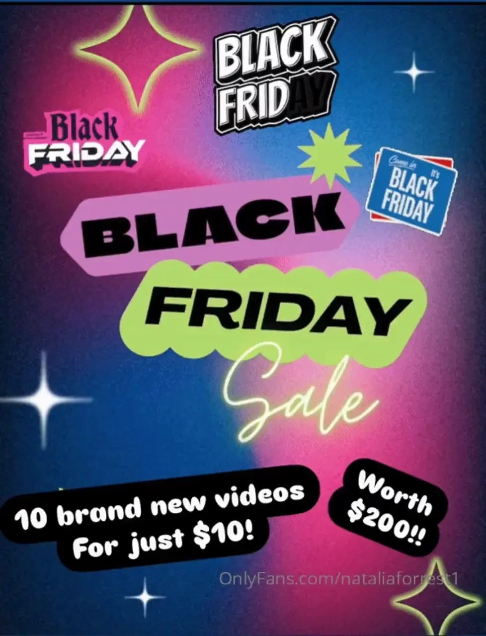 Black friday bundle sale get 10 brand neww videos for just 10 worth 