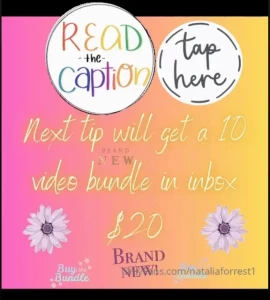 First to tip nbsp will get a bundle of 10 videos brand new leather