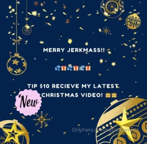 Merry jerkmass tip just 10 and receive my latest and hottest christmas