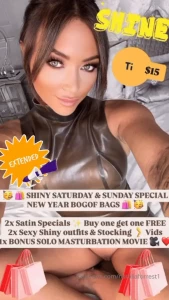 Extended offer shiny saturday and sunday special new year bogof bags