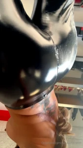 Bed u wanna spank this shiny ass