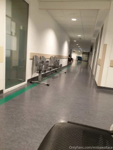 Yesterday at the hospital for my breast exam part 1