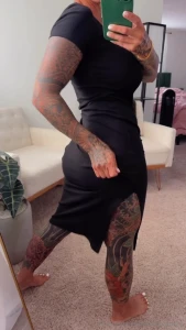 Hmmm panties or no panties you decide