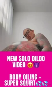 New solo oil squirt video 10 mins i ve never in my life squirted this