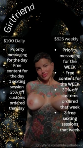 Have you ever wanted the gfe well now is your chance