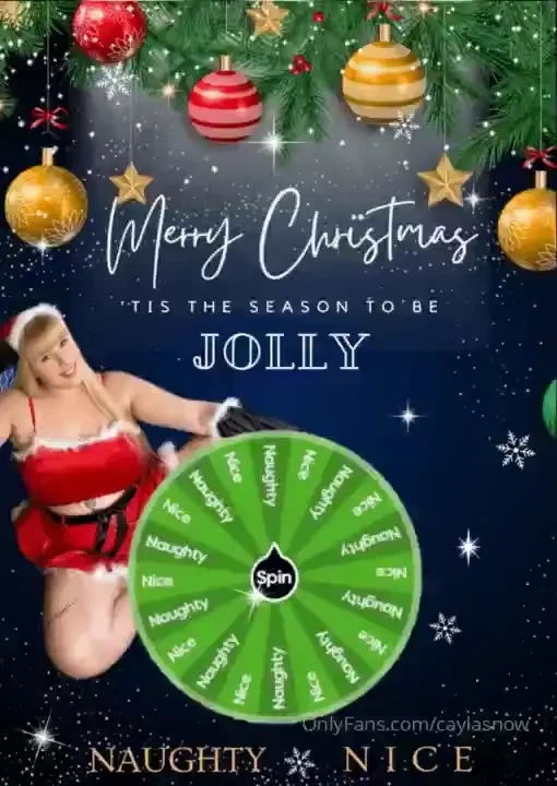 Tip 9 to spin the wheel and let it decide if you are naughty or nice - part 1 