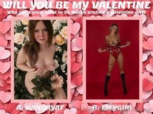 Norsk erotikk s be my valentine konkurranse har startet og i den part 8