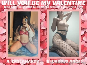 Norsk erotikk s be my valentine konkurranse har startet og i den part 2