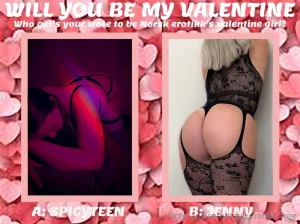 Norsk erotikk s be my valentine konkurranse har startet og i den part 3