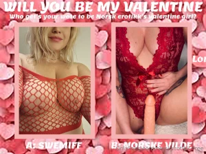 Norsk erotikk s be my valentine konkurranse har startet og i den part 10