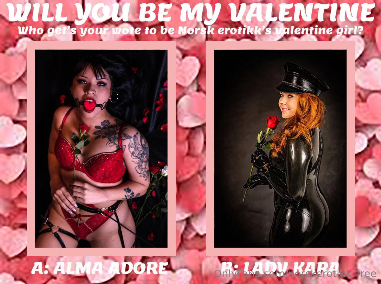 Norsk erotikk s be my valentine konkurranse har startet og i den part 9 