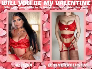 Norsk erotikk s be my valentine konkurranse har startet og i den part 4