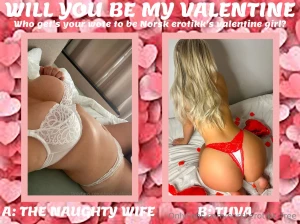 Norsk erotikk s be my valentine konkurranse har startet og i den andre part 2