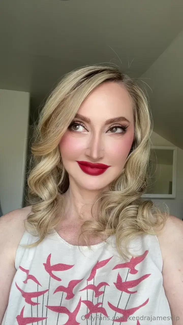 Makeup ready and about to start shooting 