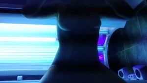 After a good workout you should always relax in the tanning bed