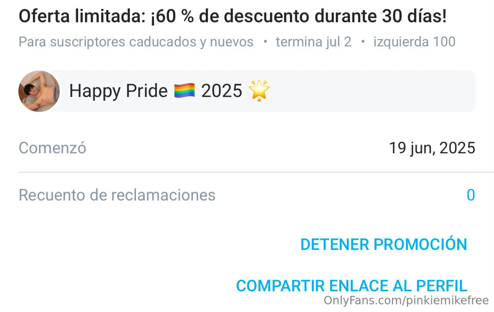 Happy pride 2025 limited promo now active https onlyfans com 