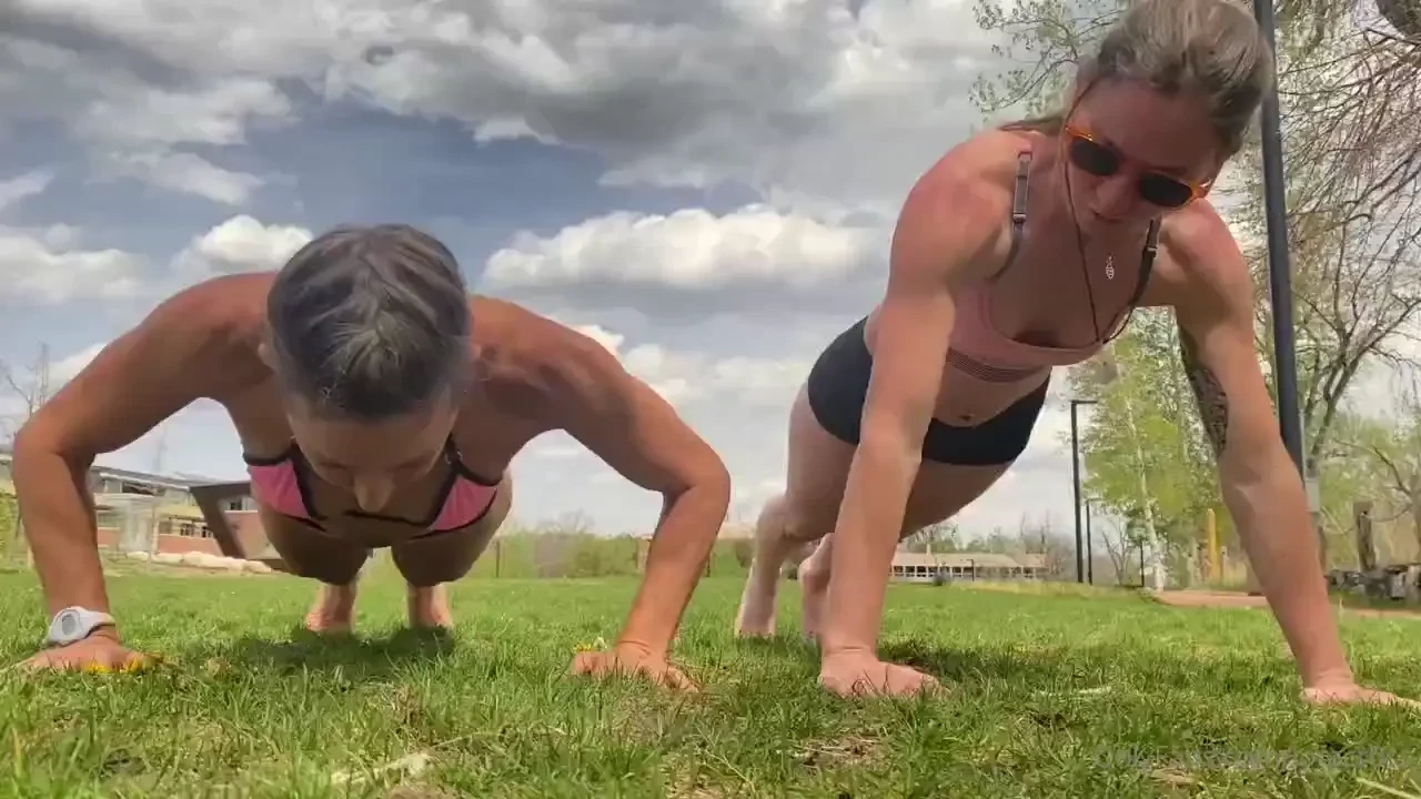 In this video lora cross is joined by her good friend madison swan for 