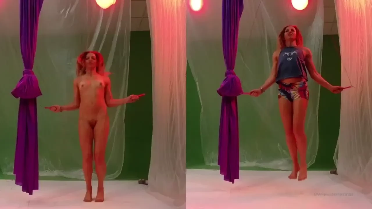 I m starting a study on fitness clothed vs nude haha which one do you 