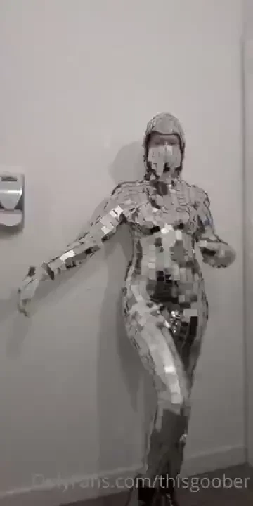 When you get paid to be a human disco ball you just gotta shine part 1 