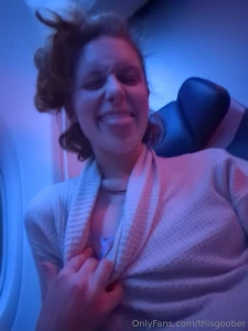 Airplane bathrooms are too tiny for the sheer sexiness i had to fit in part 2