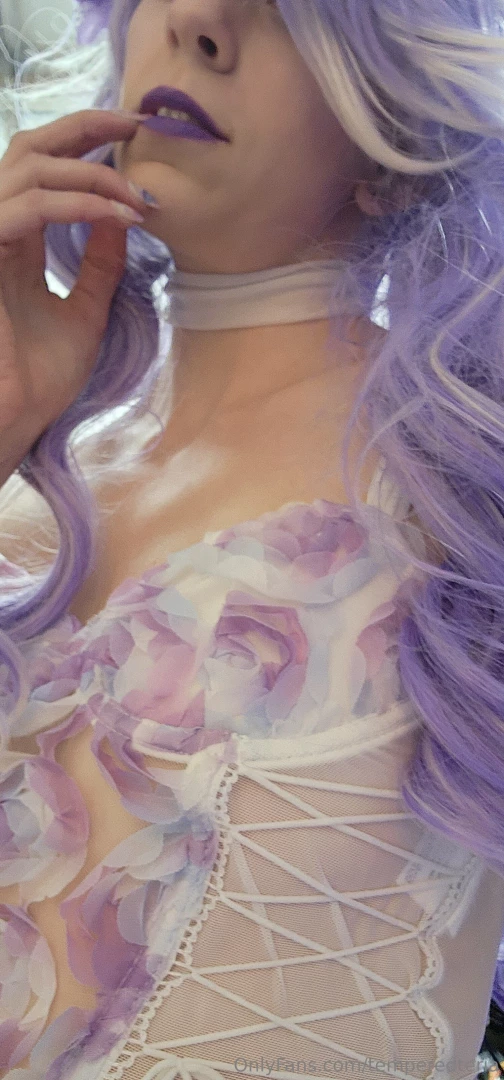 Selfies i took at my purple shoot i love pictures of the face just off part 1 