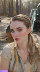 Some ai hotties i made using my image as influence using dream app for part 1