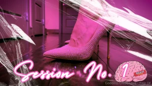 Brain tattoo - goddess chloe - session 1 - foot worship well l0ser