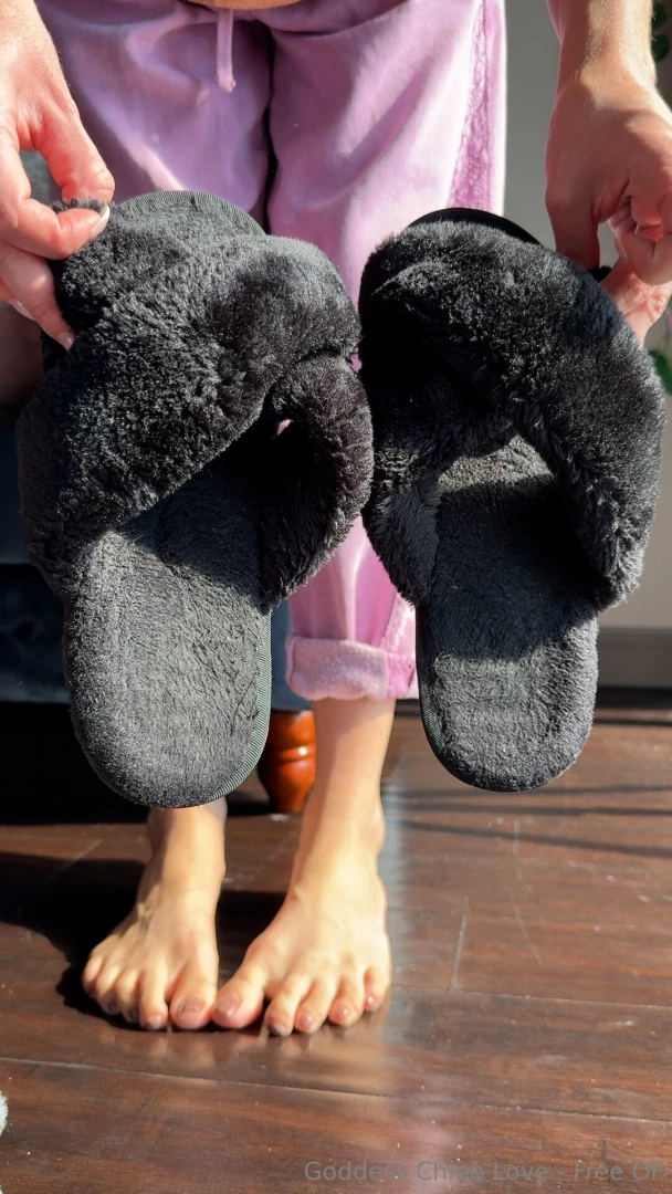 Step into 2025 with my worn black slippers beta the new year is almost part 1 