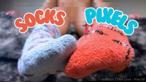 Only socks amp pixels - you ll never deserve more - joi life is simple