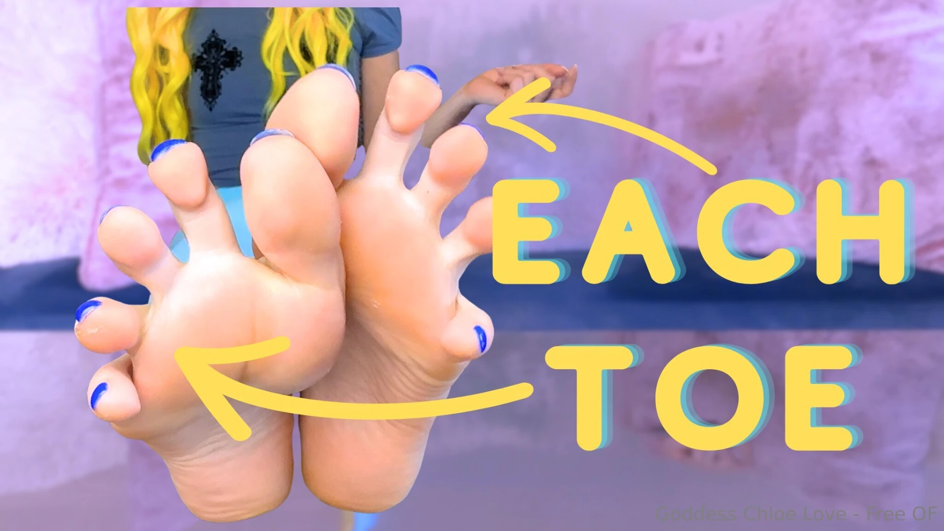 Worship each toe joi well l0ser you already live for my toe spreads 