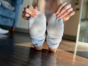 My feet are pure perfection beta getting this close to them while i