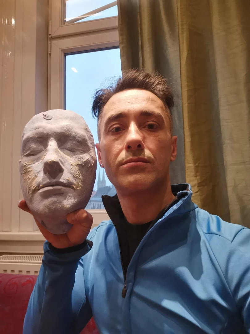 I can suck my dick on my own i also made a plaster face part 4 