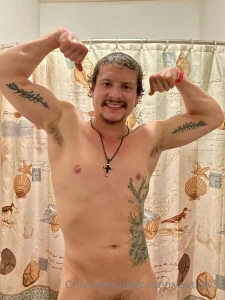 Some quick fun after a long days shower