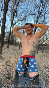 There was some wild fun in the woods today