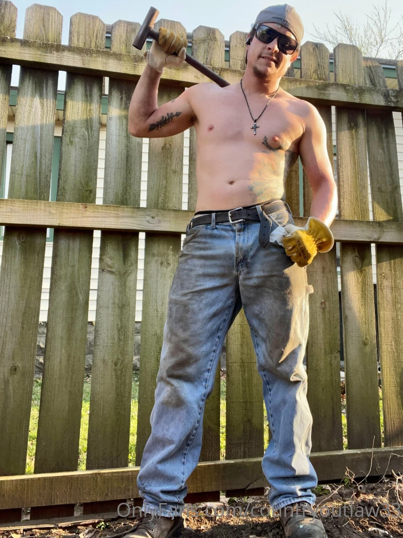 Good evening to work in the garden 