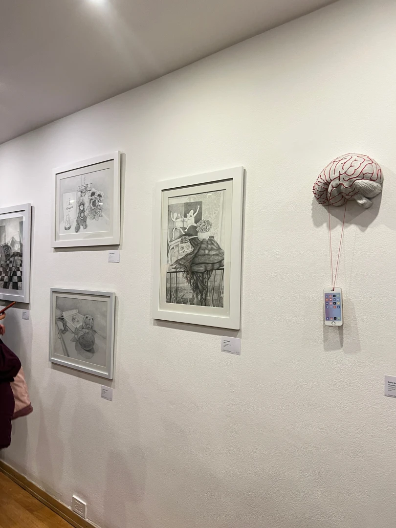 We can find art everywhere not just in a museum 