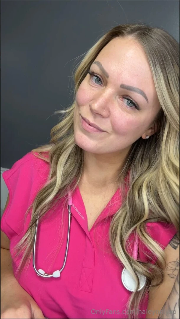 Your favorite pink scrub nurse 