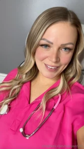 Cum in for some tlc with nurse haley