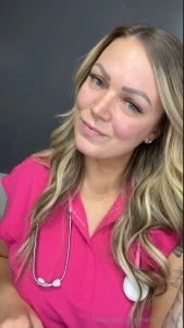 How about a 6 3 blonde nurse with massive titties who wears all pink