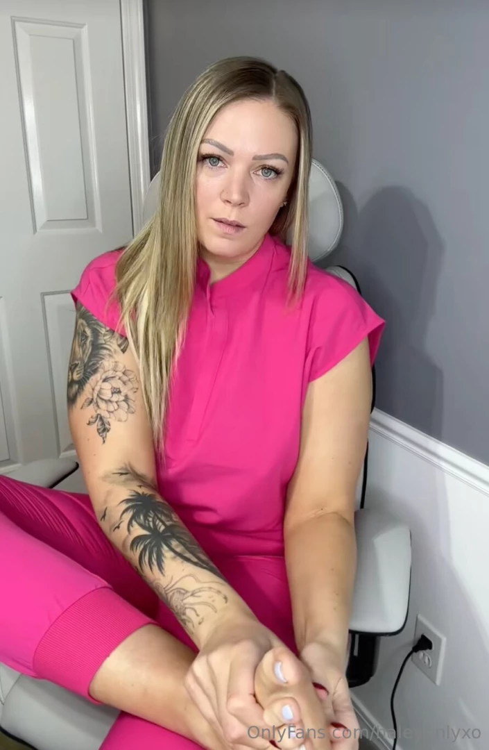 Can you rub my feet after a long shift baby 