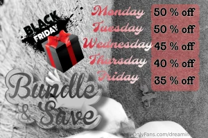 Black week is already on for bundles 3 or 6 months onlyfans com