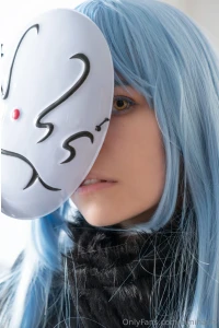 I cosplayed as rimuru the slime