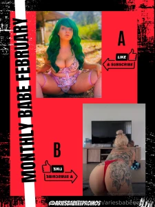 Monthly babe contest round 1 - serraraefree inkedmommy777 - swipe for part 1