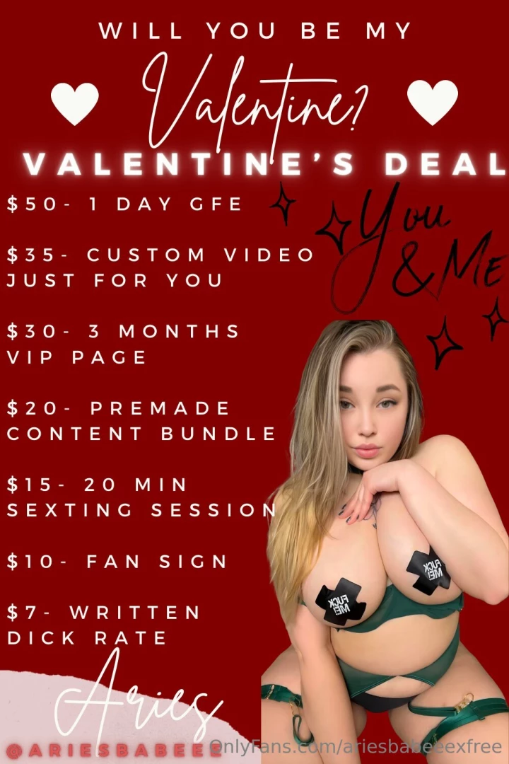 Wanna make me feel special i ve got the perfect way for you to do so 