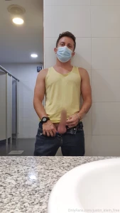 The views from below if you walk into the bathroom and see me like