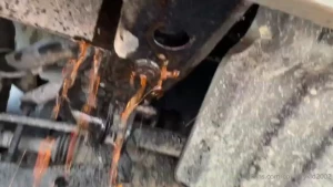 Yep she s wet fundraising to buy a new radiator and trans-cooler every